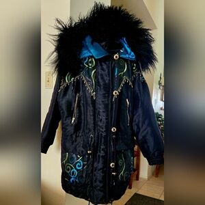 Ski/winter Jacket/hooded Sz 8